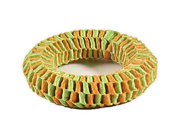 Bobby - Jouet Ring Orange pour Chiens - 15cm