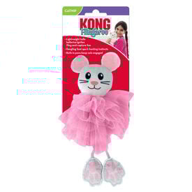 KONG - Jouet Peluche Flingaroo Tutu pour Chats - 17cm