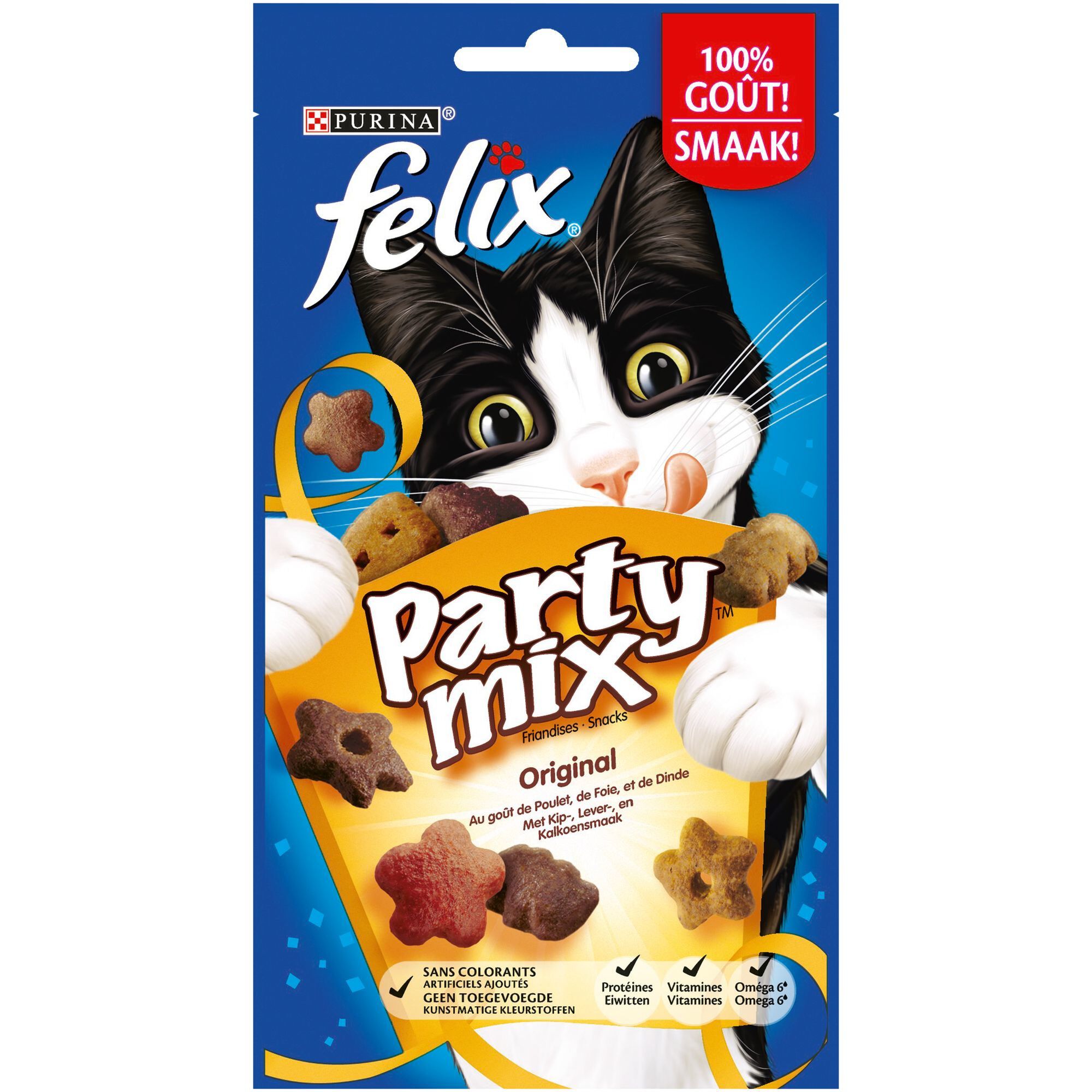 Felix - Friandises Party Mix Original pour Chat - 60g Image num&eacute;ro 2