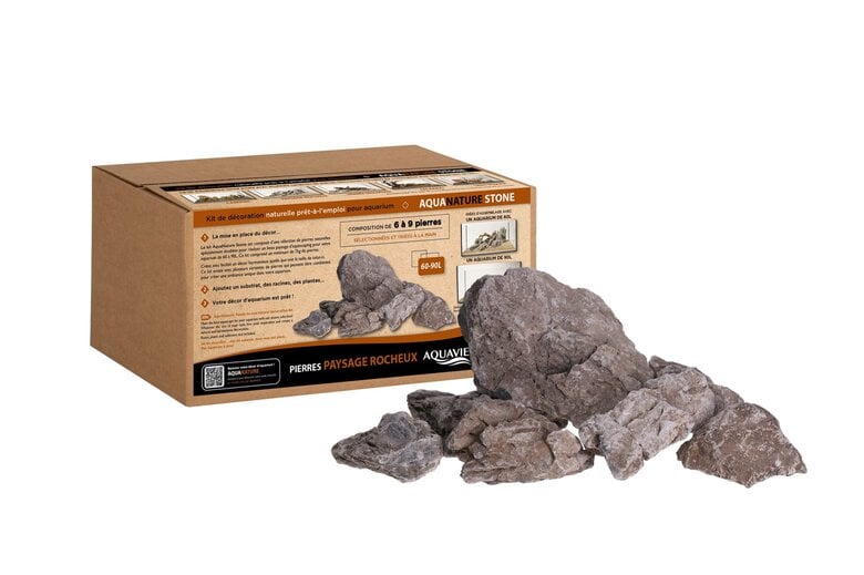 Aquavie - Kit Décoration Paysage Rocheux pour Aquarium - 60-90L Image numéro 1 Aquavie - Kit Décoration Paysage Rocheux pour Aquarium - 60-90L Image numéro 1