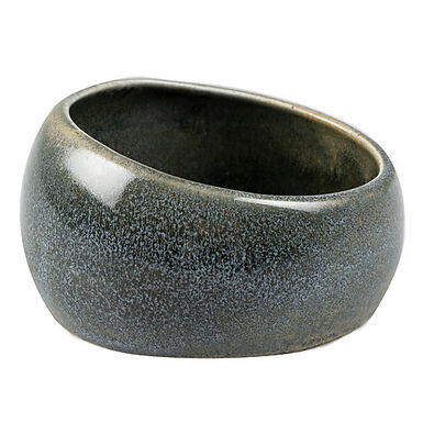 Duvoplus - Mangeoire Stone Obliq Raw L pour Rongeurs - 13x13x6,3cm
