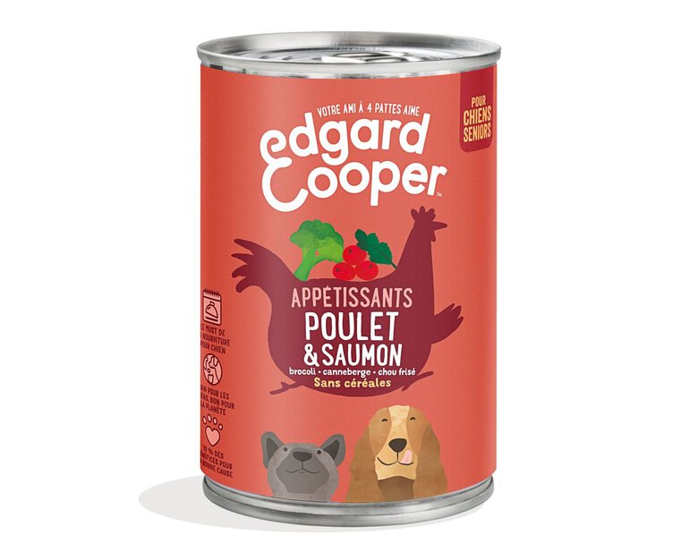 Edgard & Cooper - Boîte au Poulet et Saumon pour Chien - 400g Image numéro 1 Edgard & Cooper - Boîte au Poulet et Saumon pour Chien - 400g Image numéro 1