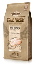 Carnilove - Croquettes True Fresh Senior au Poulet pour Chiens - 11,4Kg