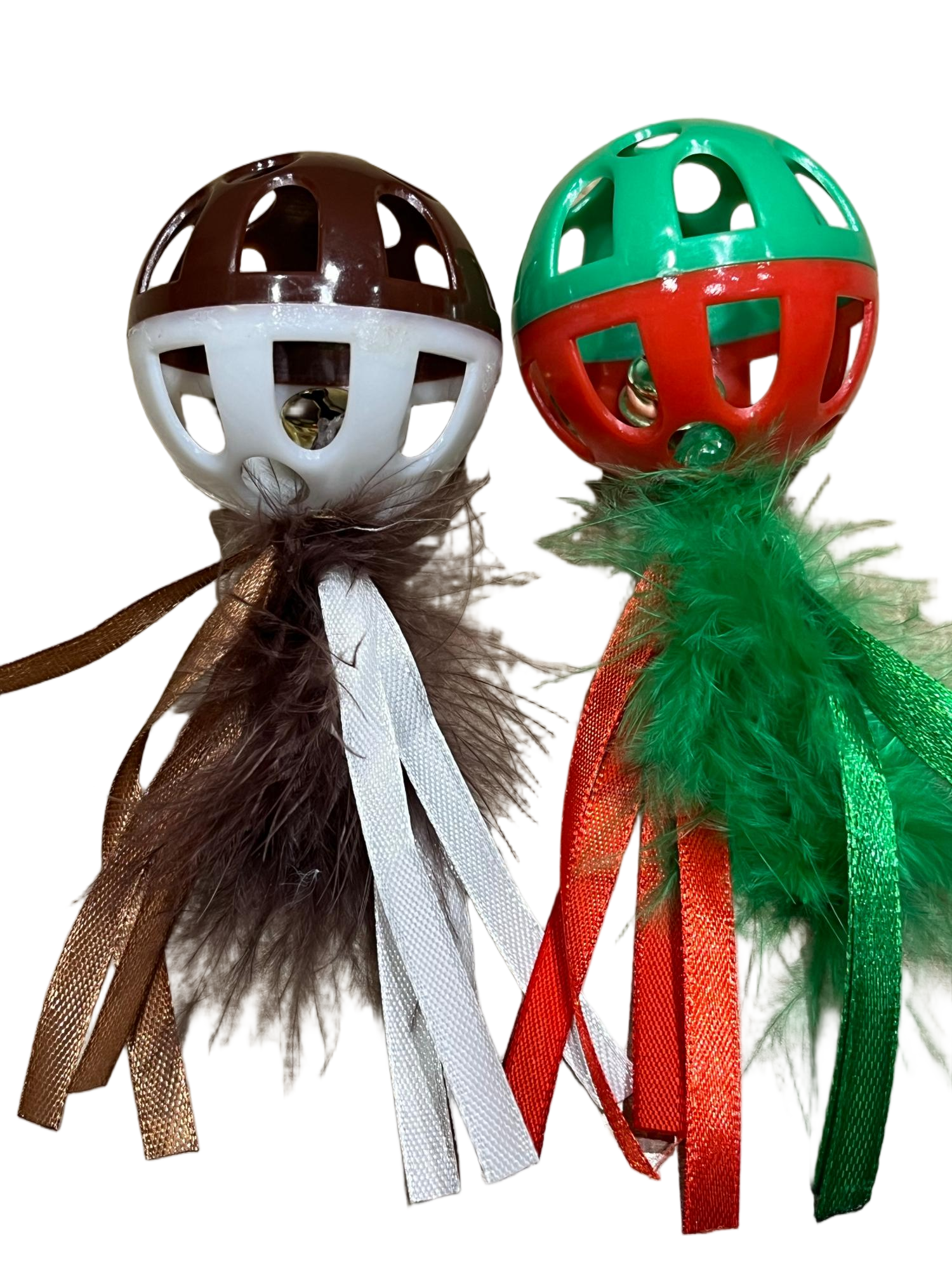 Wonder Christmas - Balles Interactives pour Chat - Lot de 2 Image num&eacute;ro 2