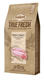 Carnilove - Croquettes True Fresh Adult à la Dinde pour Chiens - 11,4Kg