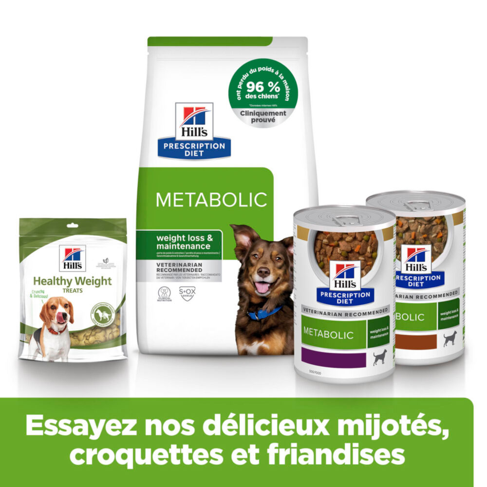 Hill's - Croquettes Prescription Diet Metabolic Weight Loss au Poulet pour Chiens - 12Kg Image num&eacute;ro 3