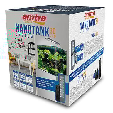 AMTRA - AQUARIUM NANOTANK CUBE SYSTEM 30 - 30x30x35cm