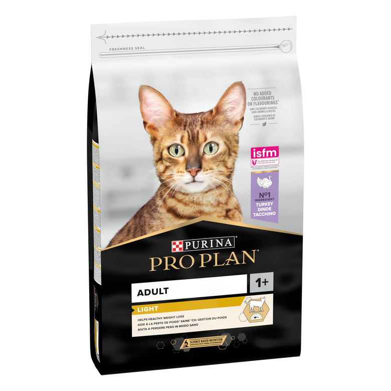 Pro Plan - Croquettes Light à la Dinde pour Chat Adulte - 10Kg Image numéro 2 Pro Plan - Croquettes Light à la Dinde pour Chat Adulte - 10Kg Image numéro 2