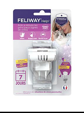 Feliway Help - Diffuseur + 1 Cartouche pour le Stress du Chat