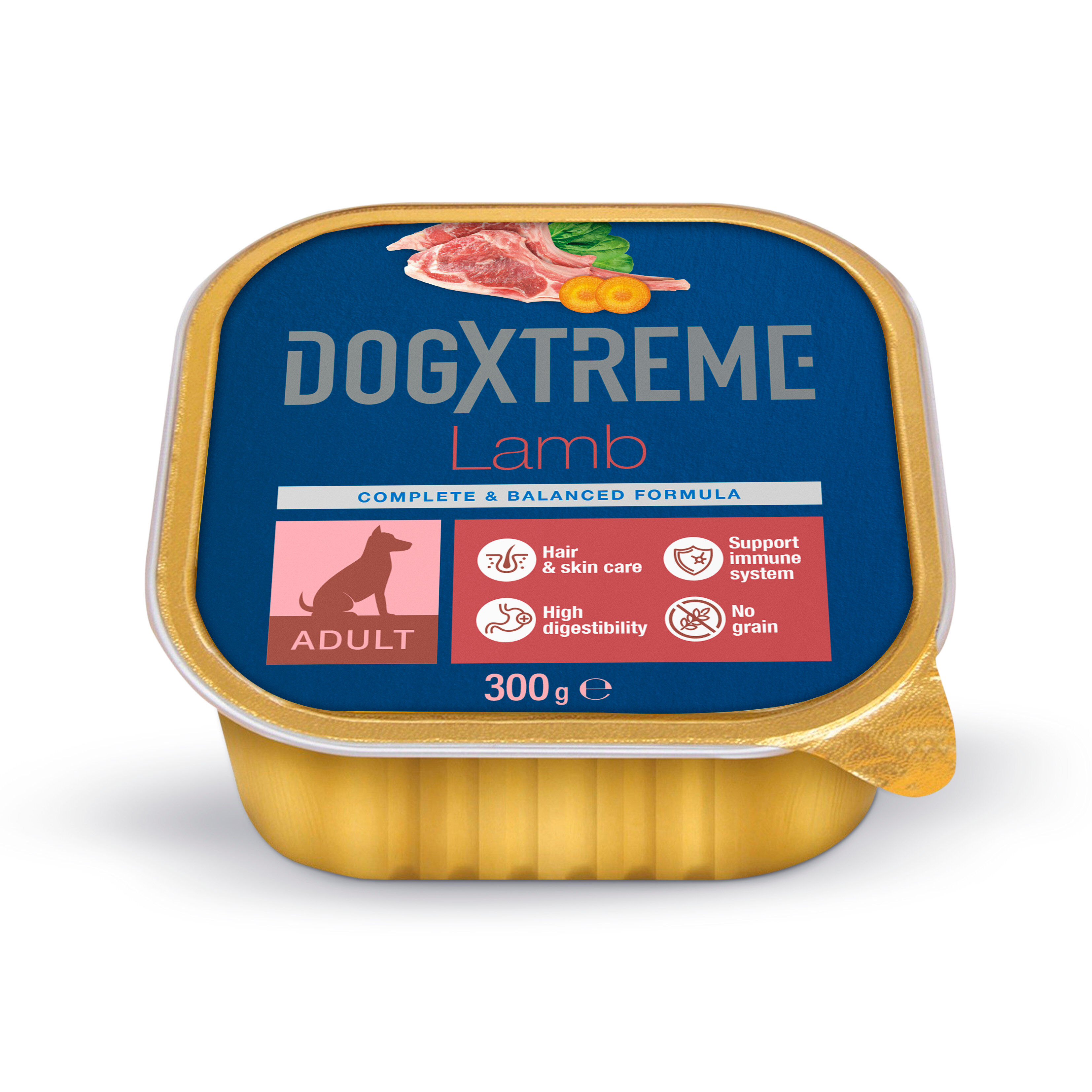 DogXtreme - Bo&icirc;te &agrave; l'Agneau pour Chien Adulte - 300g Image num&eacute;ro 1