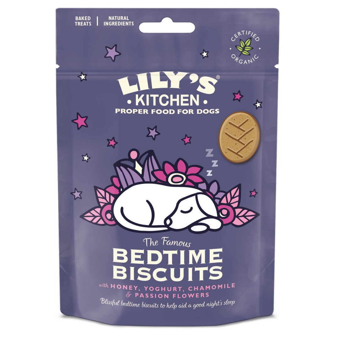 Lily's Kitchen - Biscuits du Coucher &agrave; la Camomille pour Chien - 80g Image num&eacute;ro 1