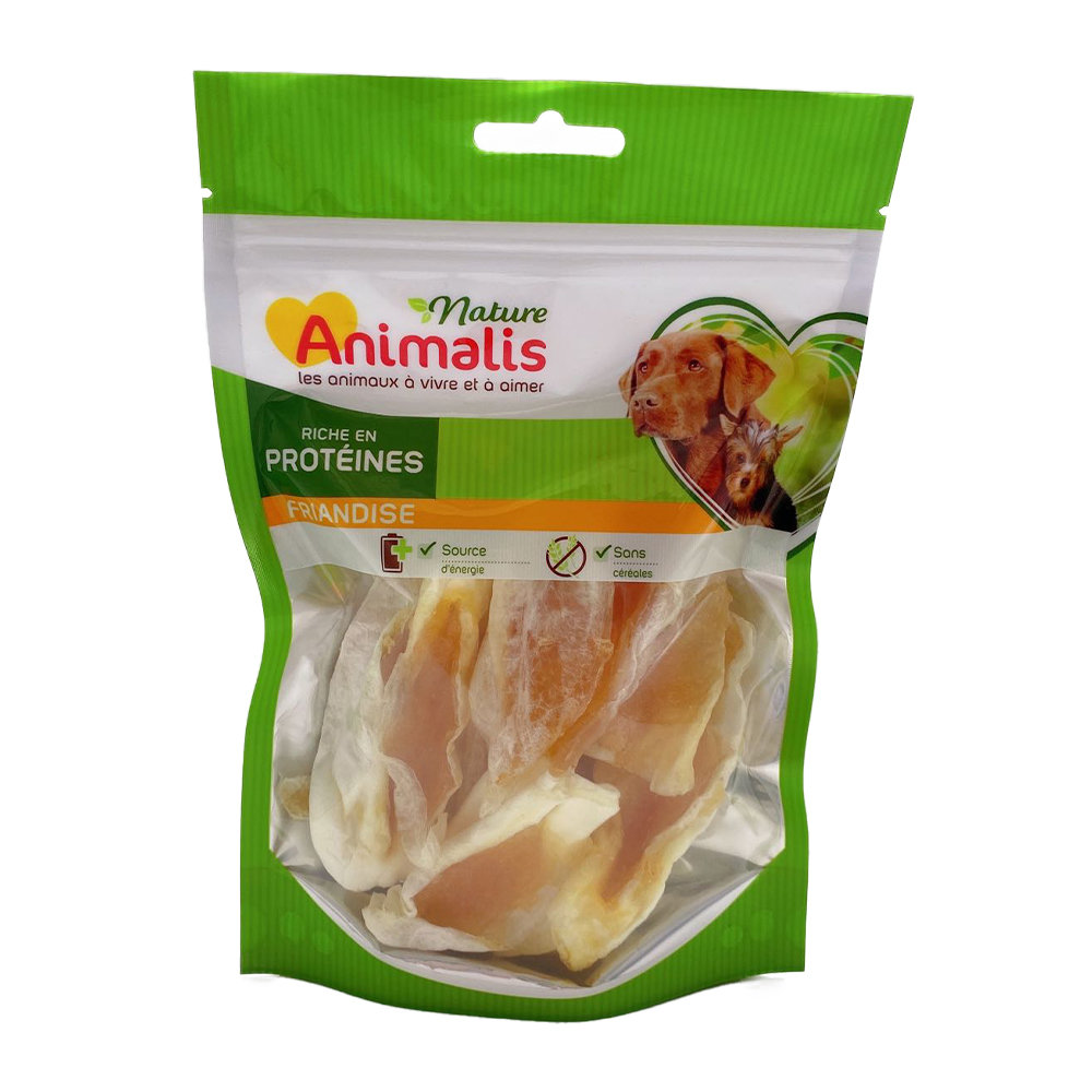 Animalis Nature - Friandises Oreilles de Lapin pour Chiens - 100g Image num&eacute;ro 1