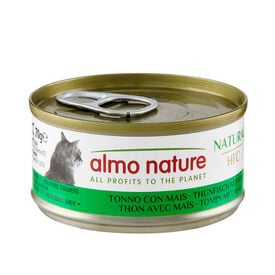 Almo Nature - P&acirc;t&eacute;e en Bo&icirc;te HFC Natural Thon et Ma&iuml;s pour Chat - 70g
