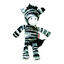 KONG - Peluche Yarnimals Zebra Zèbre pour Chien - S/M Indicateur image numéro 1