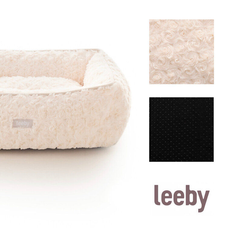 Leeby - Sofa Volutes Beige pour Chien - M Image num&eacute;ro 5