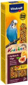 Vitakraft - Kräcker Abricot Figue pour Perruches x2