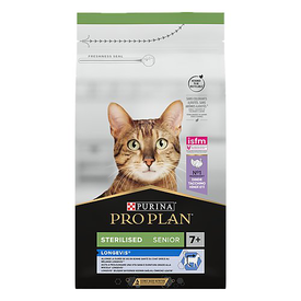 Pro Plan - Croquettes Adult 7+ au Poulet pour Chat Adulte Stérilisé