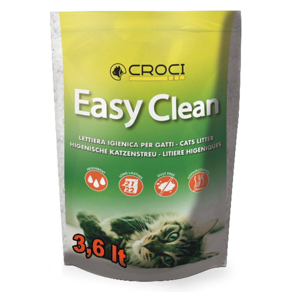 Croci - Liti&egrave;re Easy Clean pour Chats - 3,6L Image num&eacute;ro 1