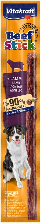 Vitakraft - Bâtonnet Beef-Stick Agneau pour Chien - 12g Image numéro 1 Vitakraft - Bâtonnet Beef-Stick Agneau pour Chien - 12g Image numéro 1