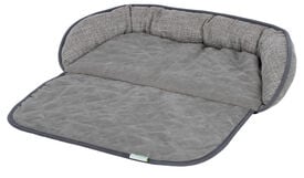 KERBL - COUSSIN DE CANAPÉ EMALIA GRIS - 98X66X12CM
