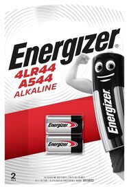Energizer - Lot Piles Alcalines Mini 4LR44/A544 - x2