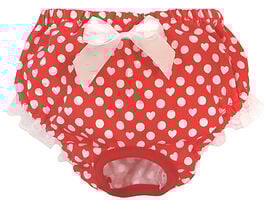 Croci - Culotte Hygéniques Pois XXS pour Chiens - 15/20cm