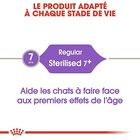 Royal Canin - Croquettes Sterilised 7+ pour Chat Senior - 400g image number null