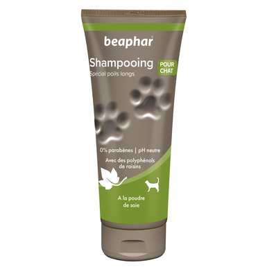 Beaphar - Shampoing Démêlant Spécial Poils Longs pour Chats - 250ml