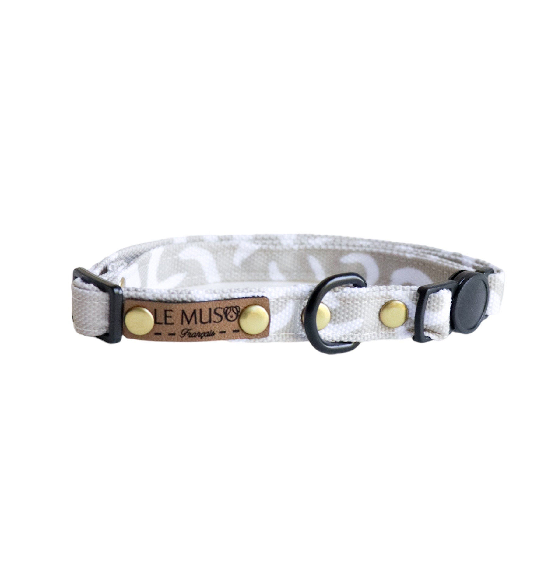 Le Muso - Collier Nougat Beige pour Chats - XS Image num&eacute;ro 1