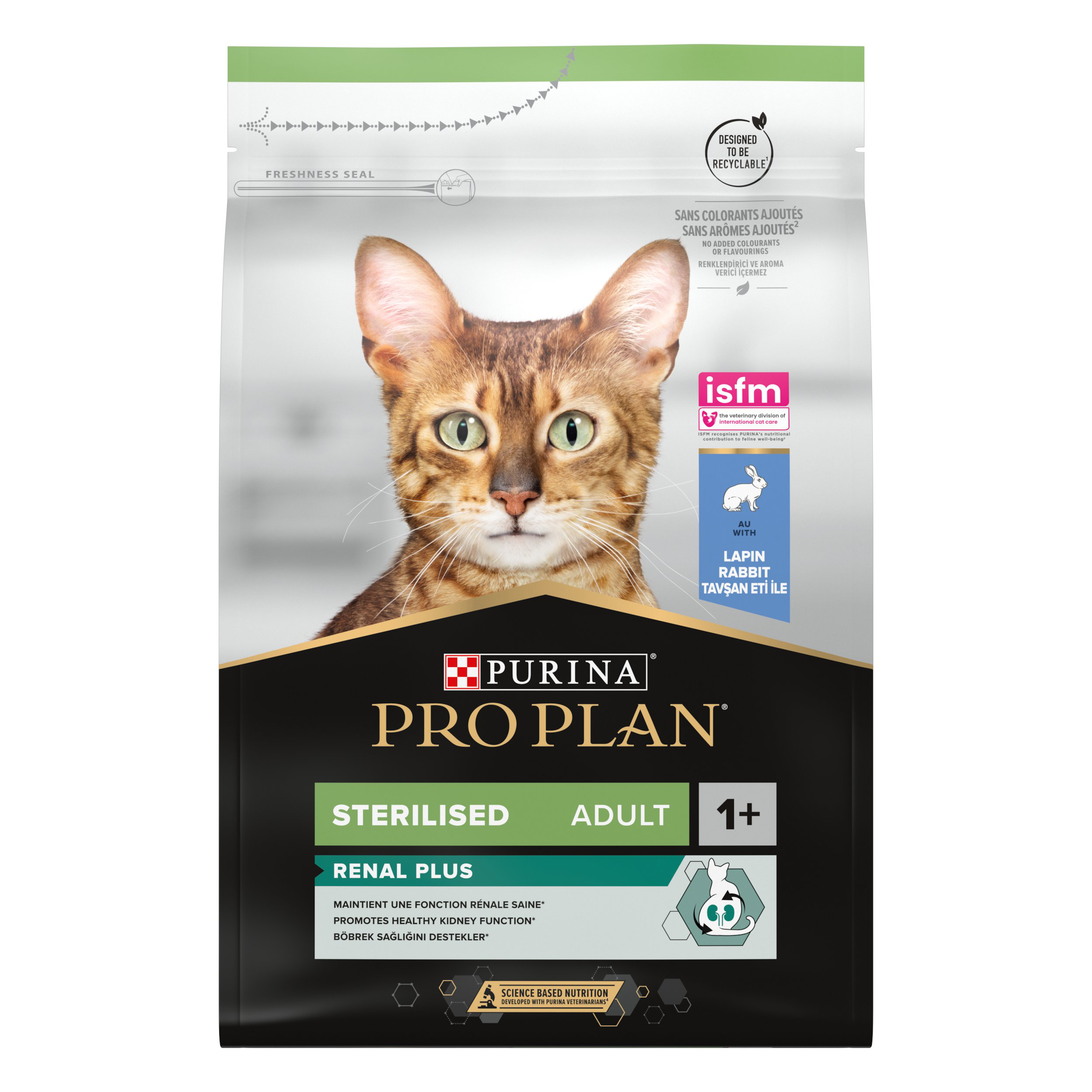 Pro Plan - Croquettes Sterilised au Lapin pour Chat Adulte St&eacute;rilis&eacute; - 3Kg Image num&eacute;ro 1