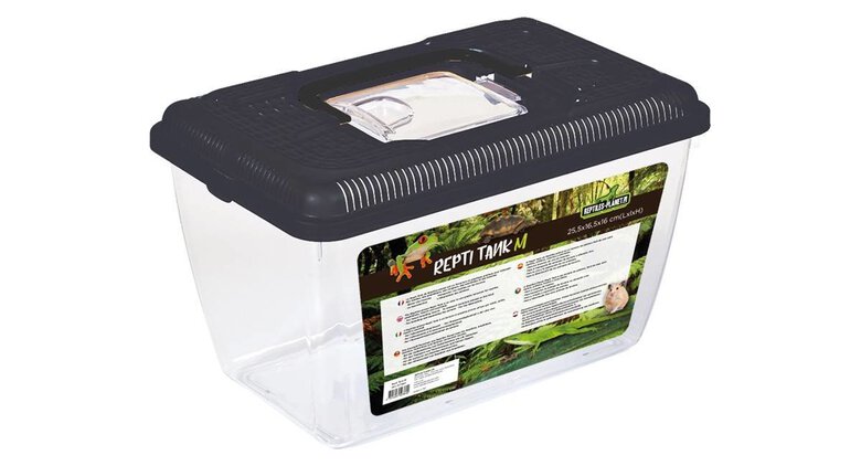 Reptiles Planet - Terrarium Plastique Repti Tank M pour Reptiles - 25x16,5x16cm Image numéro 1 Reptiles Planet - Terrarium Plastique Repti Tank M pour Reptiles - 25x16,5x16cm Image numéro 1