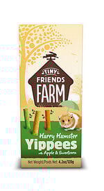 Tiny Friends Farm - Biscuits aux Pommes et Maïs pour Hamster - 120g