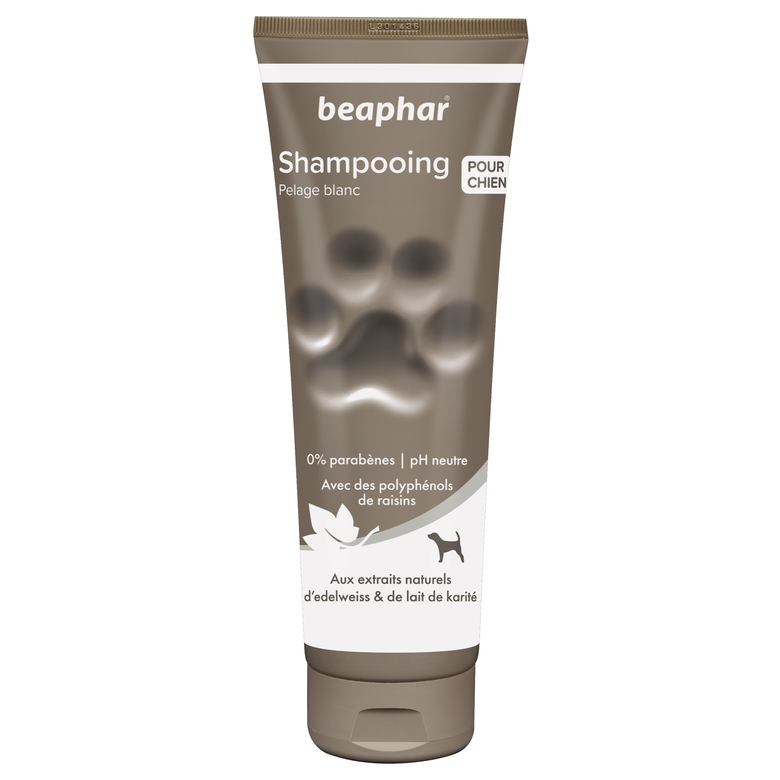 Beaphar - Shampoing pour Pelage Blanc pour Chien - 250ml Image numéro 1 Beaphar - Shampoing pour Pelage Blanc pour Chien - 250ml Image numéro 1