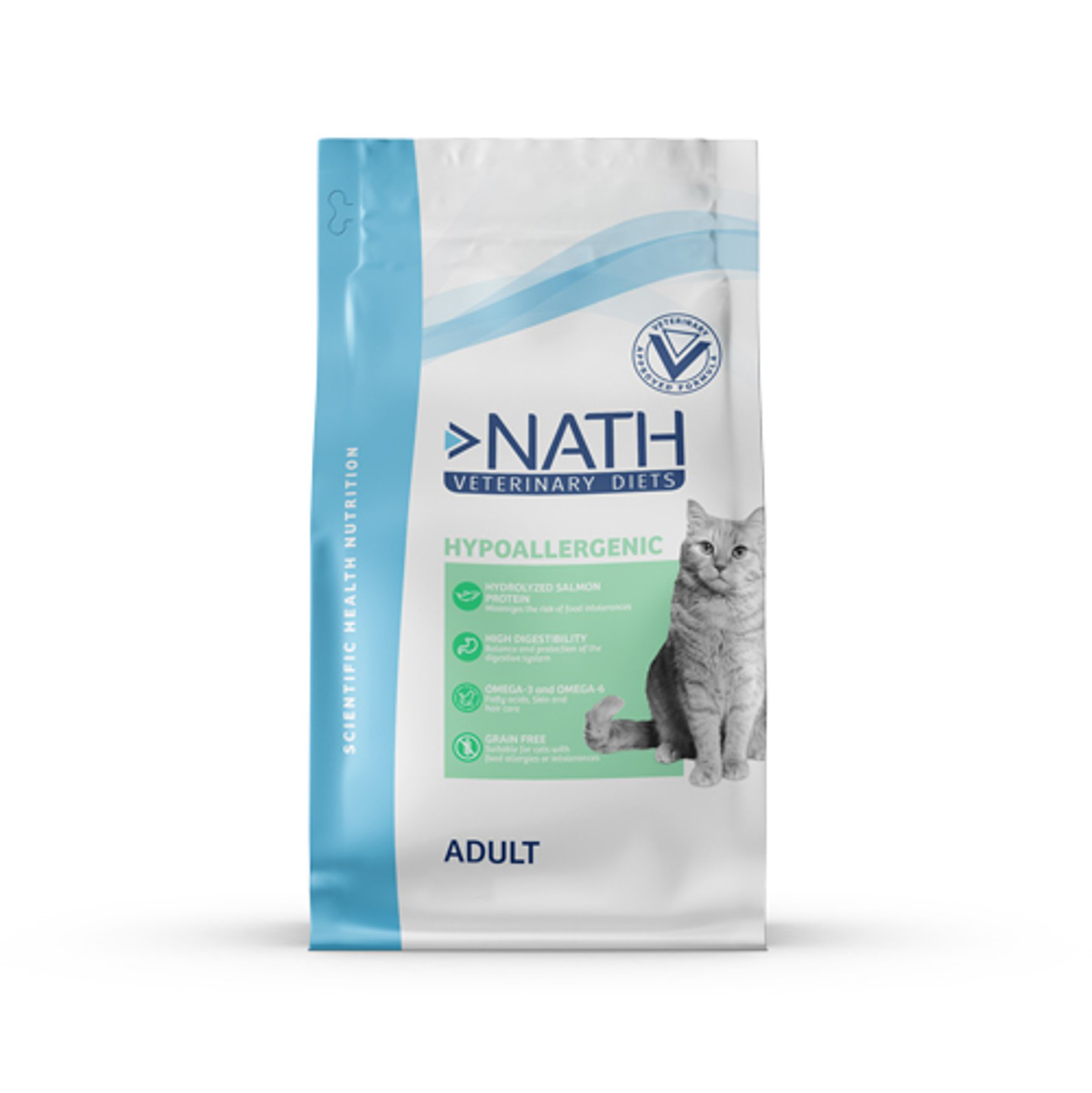 Nath Veterinary Diet - Croquettes Hypoallergenic Sans C&eacute;r&eacute;ales pour Chat - 4Kg Image num&eacute;ro 1