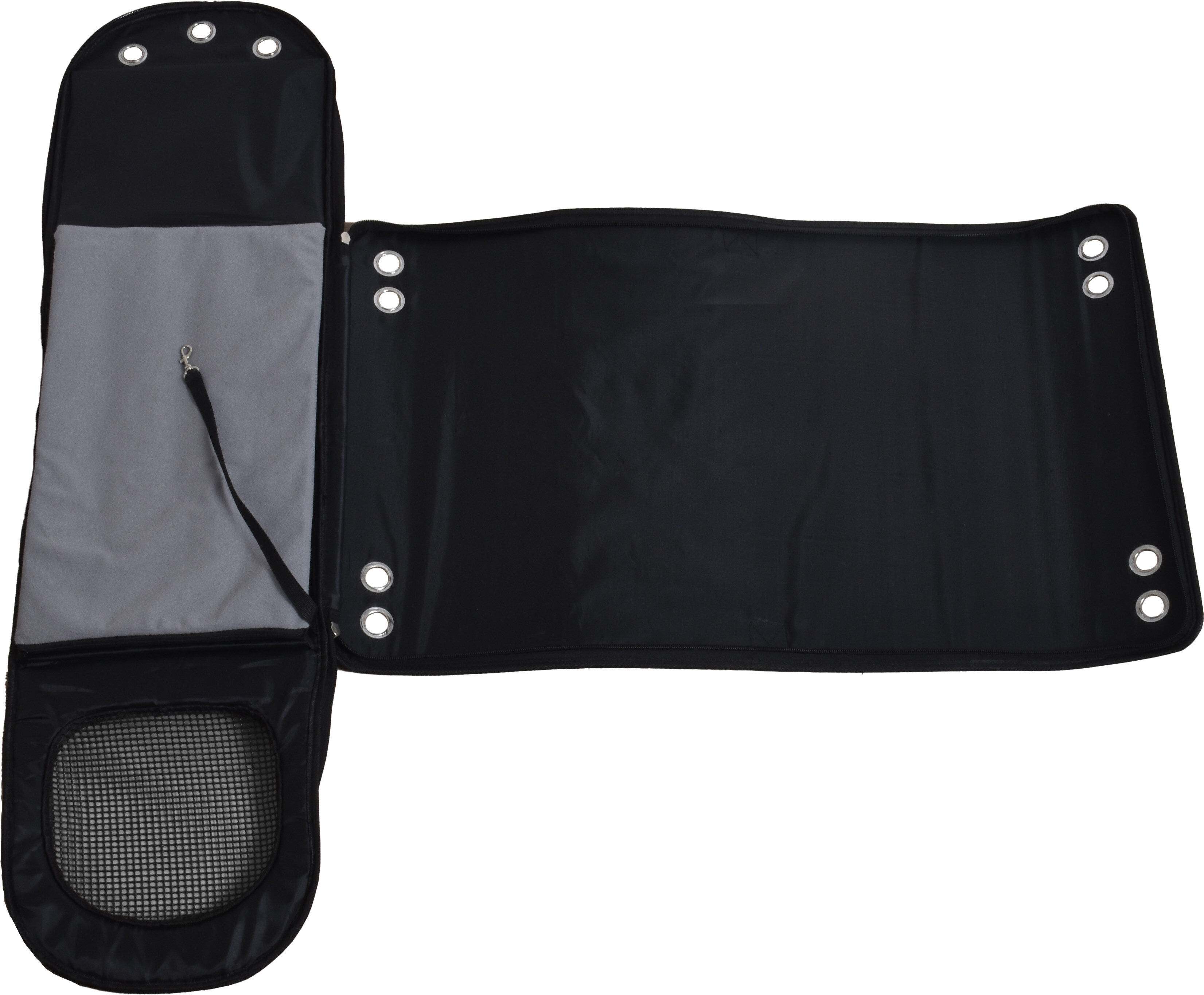 Bobby - Sac de Transport Week-end pour Chiens et Chats - Gris Image num&eacute;ro 3