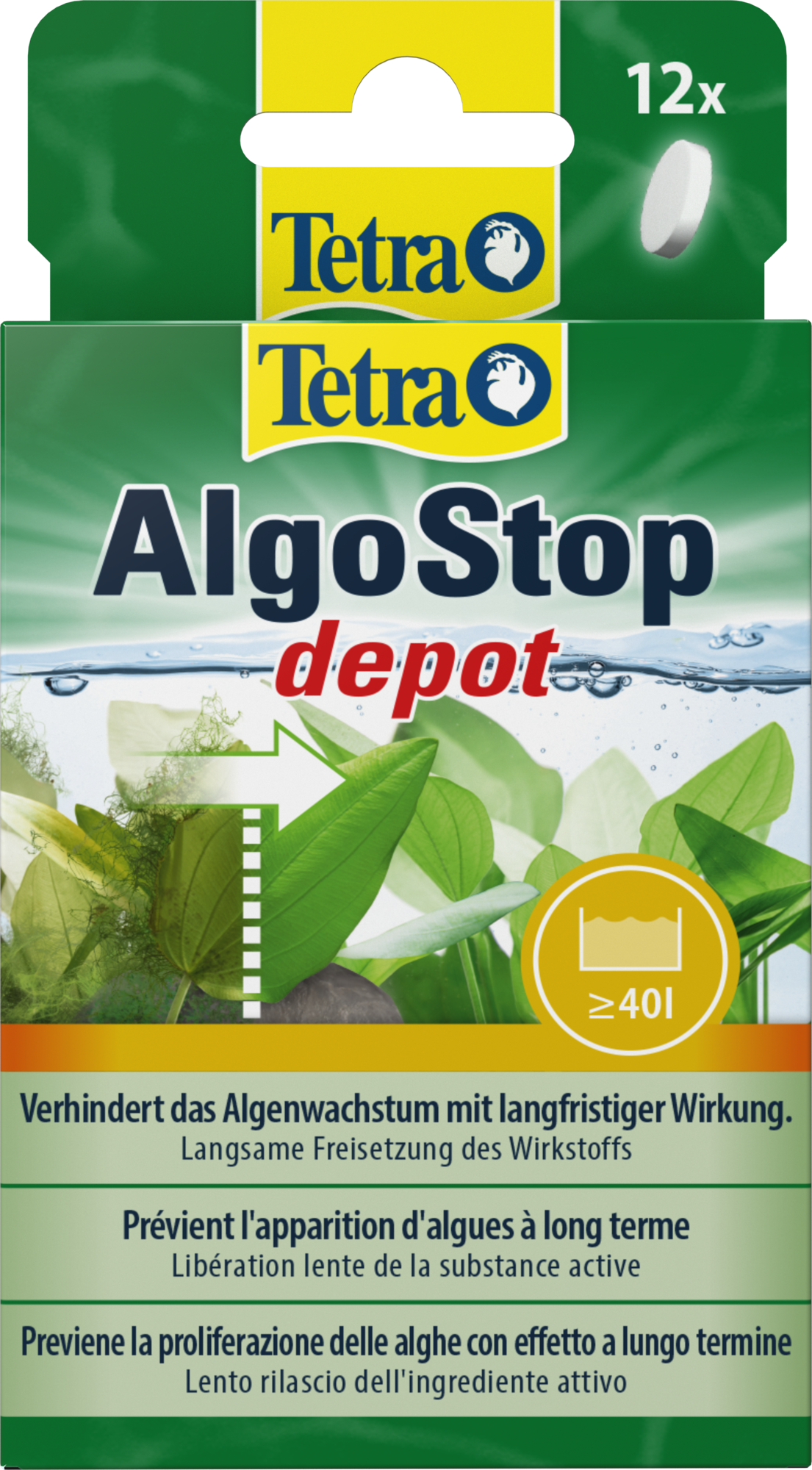 Tetra - &Eacute;limine les Algues AlgoStop Depot en Comprim&eacute;s pour Aquarium - x12 Image num&eacute;ro 2