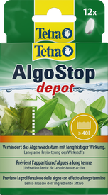 Tetra - Élimine les Algues AlgoStop Depot en Comprimés pour Aquarium - x12