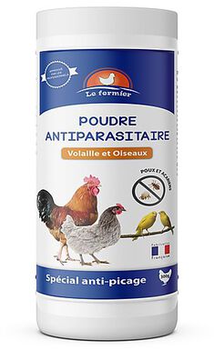 Le Fermier - Poudre Antiparasitaire pour Basse cour - 300g