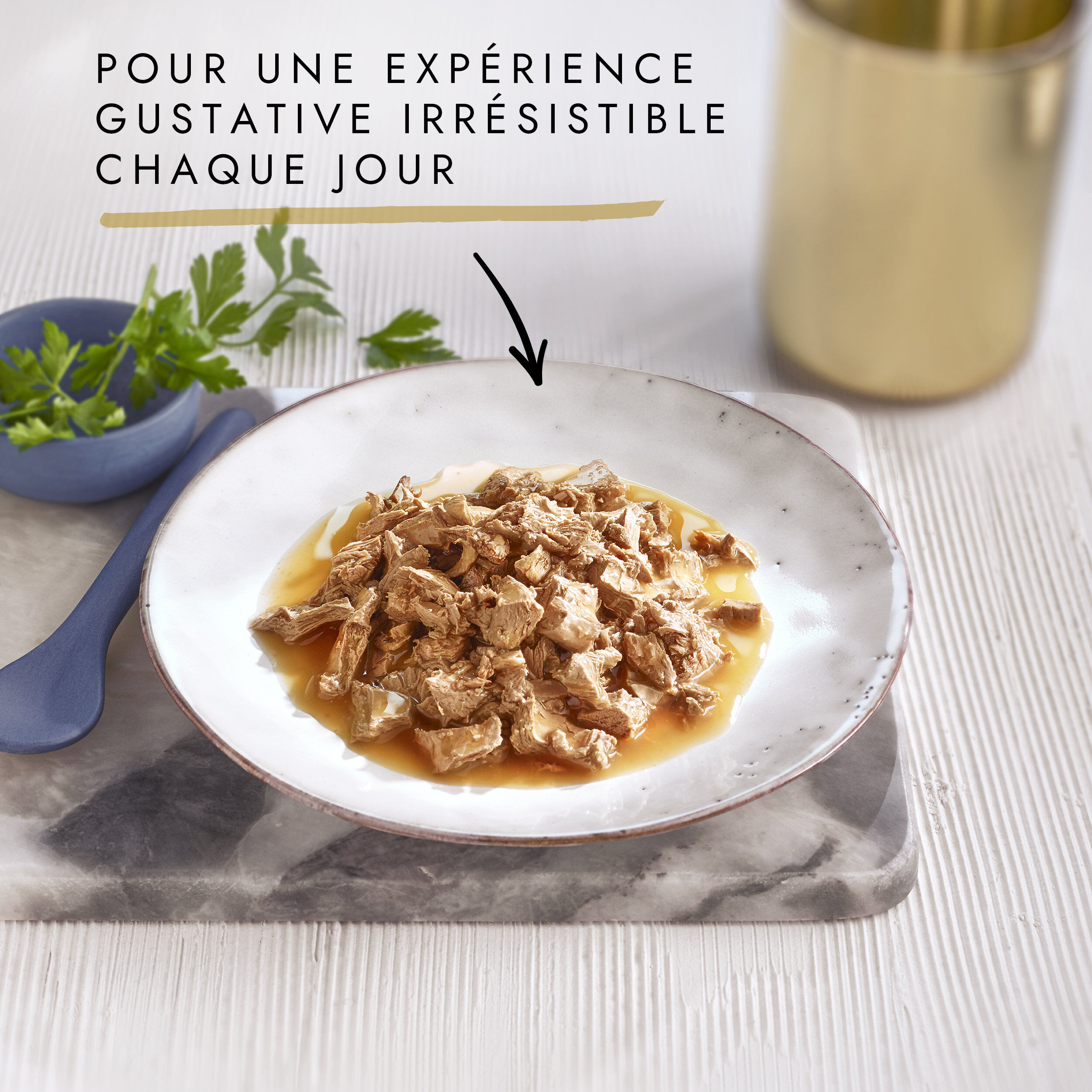 GOURMET - Sachets fra&icirc;cheurs PERLE R&eacute;gal de Sauce pour chats - 12x85g Image num&eacute;ro 3