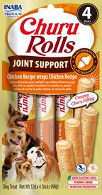 Inaba - Friandises en Sticks Churu Joint Support au Poulet pour Chiens - 4x12g