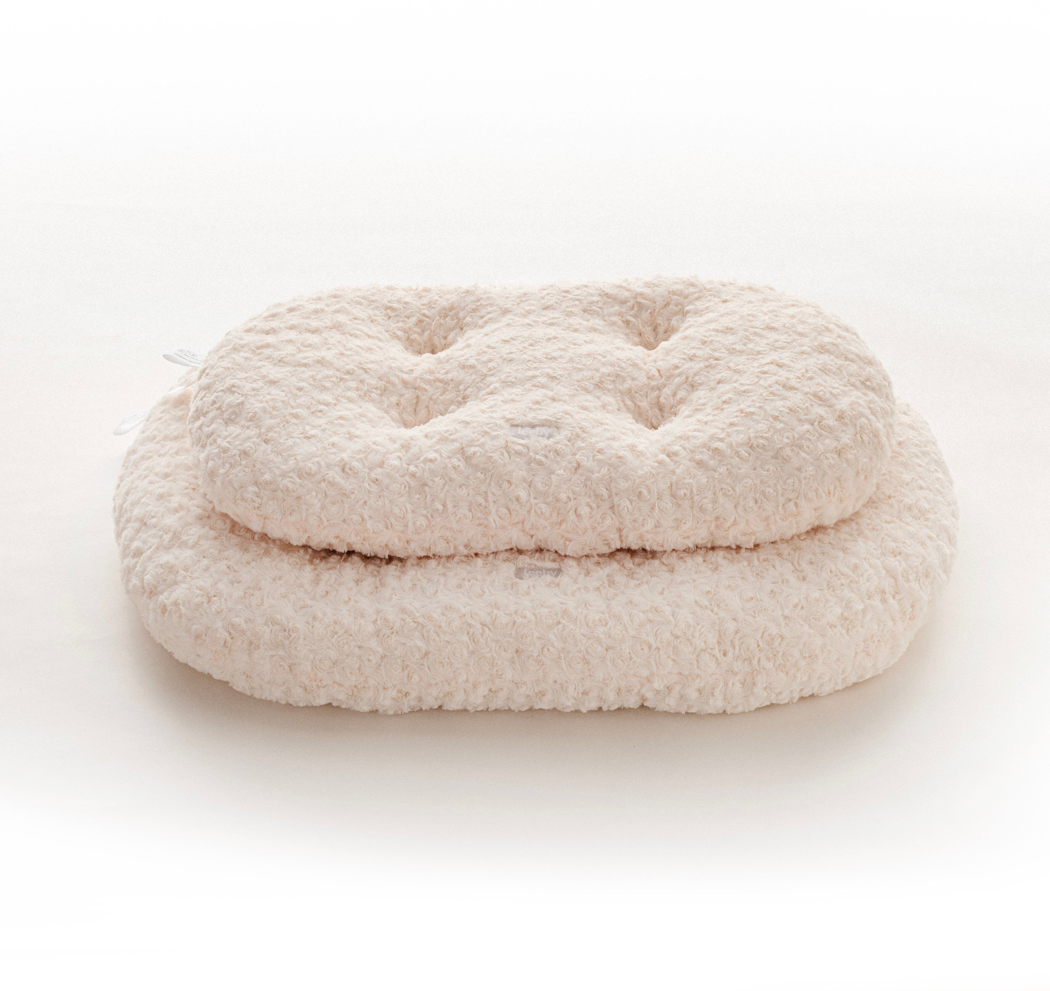 Leeby - Coussin Volutes Beige pour Chiens - S Image num&eacute;ro 3