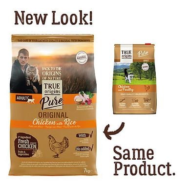 True Origins Pure - Croquettes au Poulet pour Chat Adulte