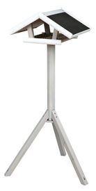 Trixie - natura mangeoire oiseaux avec pied en pin  gris/blanc - 46x22x44 cm