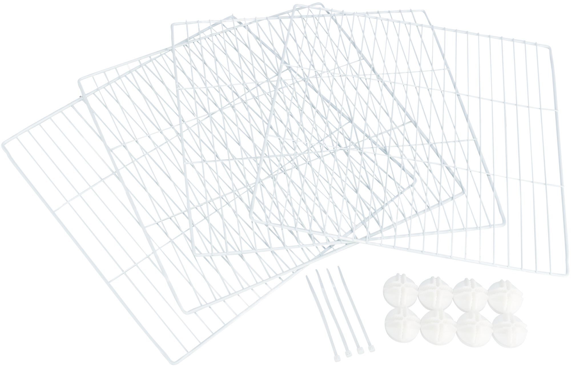 Trixie - El&eacute;ments d'Extension Enclos Int&eacute;rieur en M&eacute;tal pour Lapin - x4 Image num&eacute;ro 1