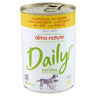 Almo Nature - Pâtée Daily Poulet - 400g