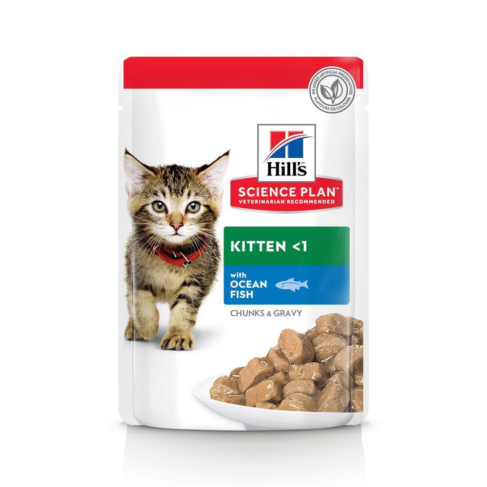 Hill's Science Plan - Kitten Multipack 12 Sachets Repas Pour Chaton Poulet Et Poisson  - 12x85g Image num&eacute;ro 3