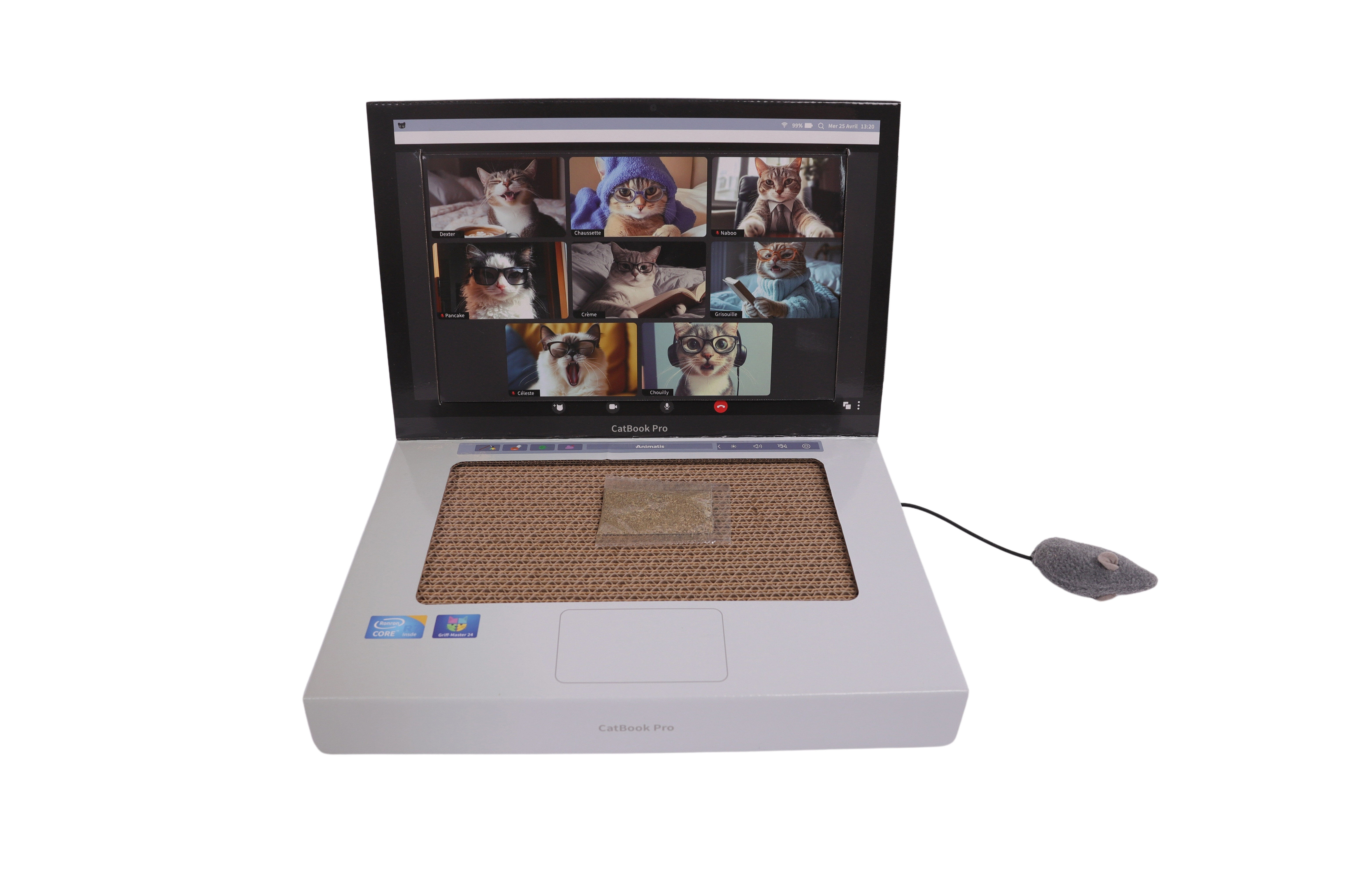 Animalis - Griffoir Carton CatBook Pro pour Chats - 33x22,5x26cm Image num&eacute;ro 1