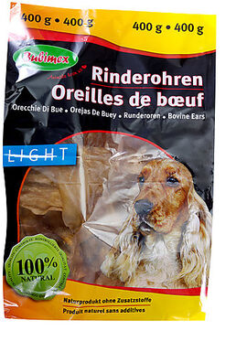 Bubimex - Friandises Oreilles de Boeuf pour Chien - 400g