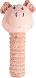 Flamingo - Jouet Peluche Small Dog Cochon Idil Rose pour Chiots - 21cm