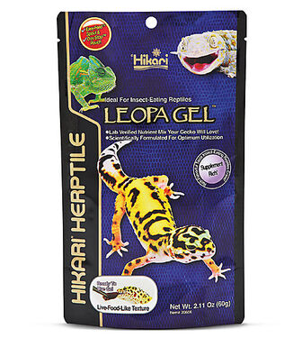Hikari - Aliment en Gelée LEOPAGEL pour Geckos - 60g